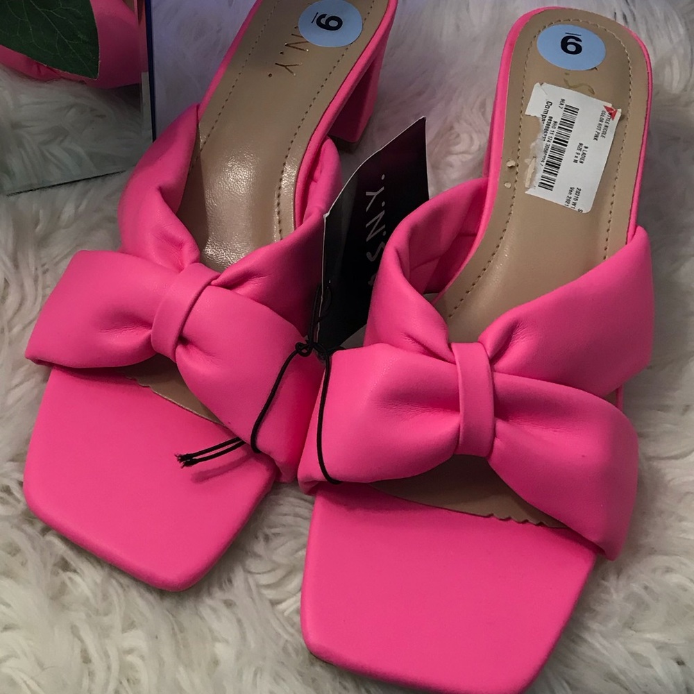 Square Toe Block Heels